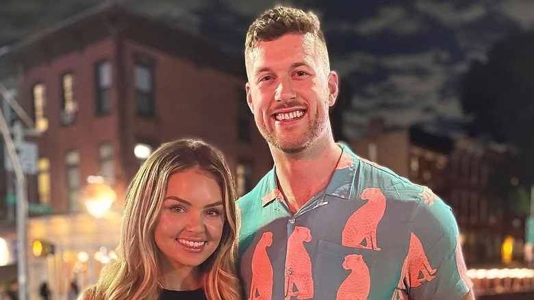 Susie Evans and Clayton Echard on date in Brooklyn