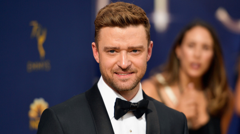 Justin Timberlake smiling