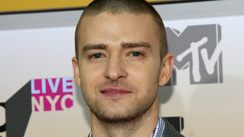 Justin Timberlake smiling