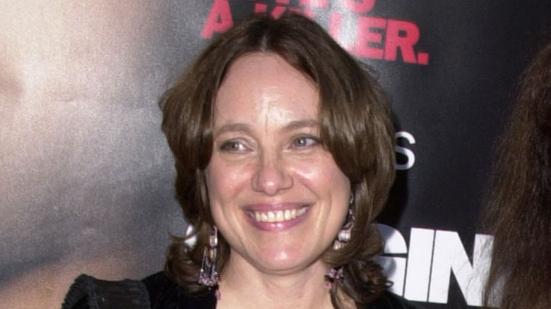 Marcheline Bertrand poses