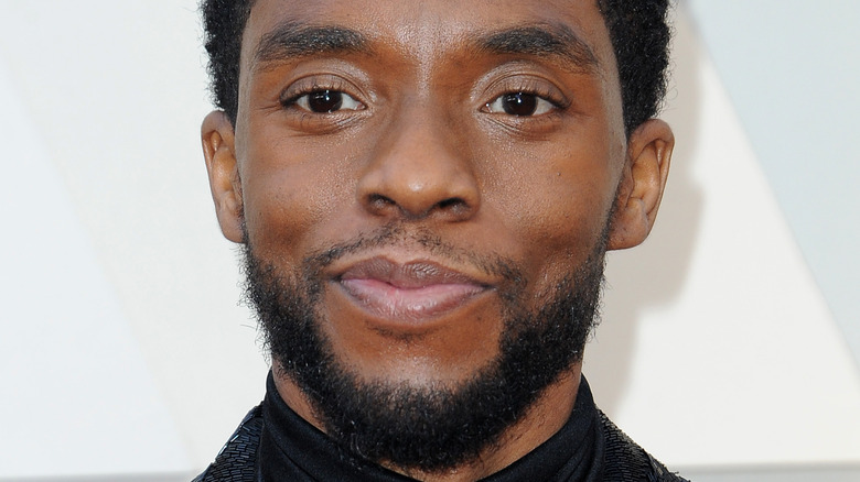 Chadwick Boseman smiling 