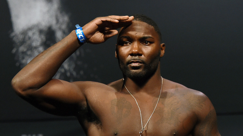 Anthony Johnson posing