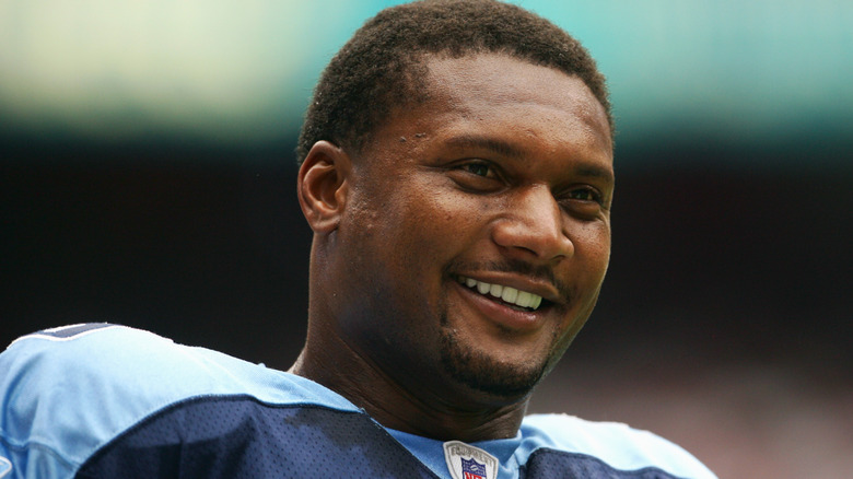 Steve McNair smiling