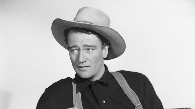 John Wayne in a publicity photo for Shepherd of the Hills