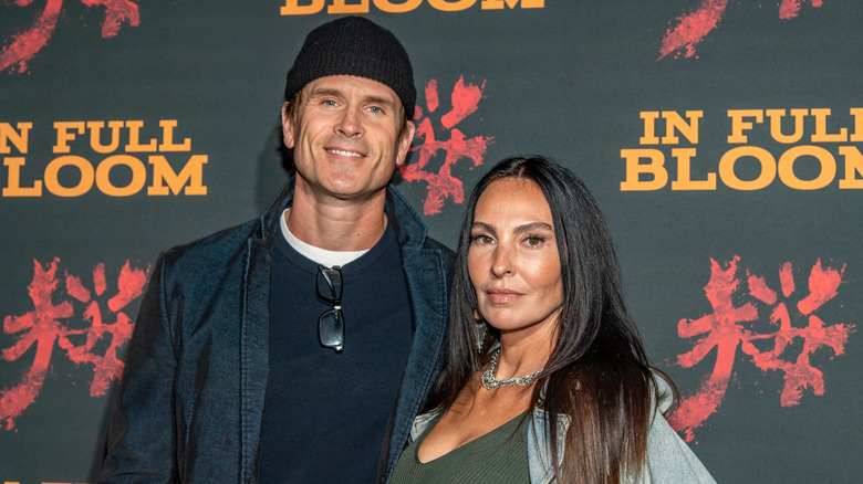 Gabriel Hogan and Inga Cadranel at Premiere of the Film "In Full Bloom"