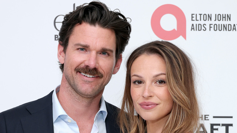 Kevin McGarry and Kayla Wallace at the Elton John AIDS Foundation's 33rd Annual Academy Awards Viewing Party