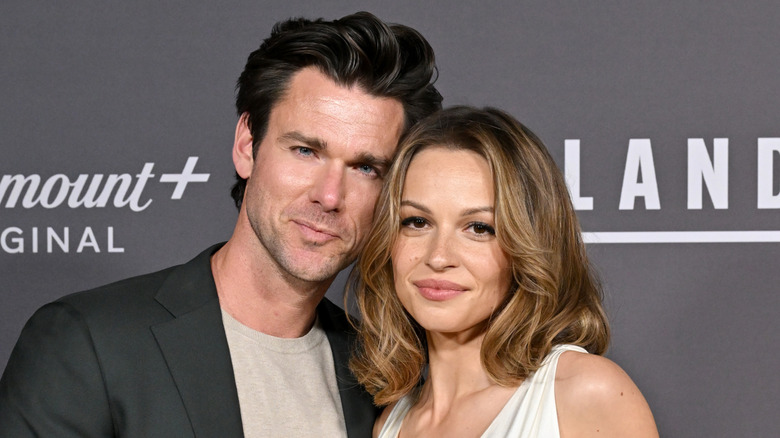 Kevin McGarry and Kayla Wallace at the Los Angeles Premiere of Paramount+'s "Landman"