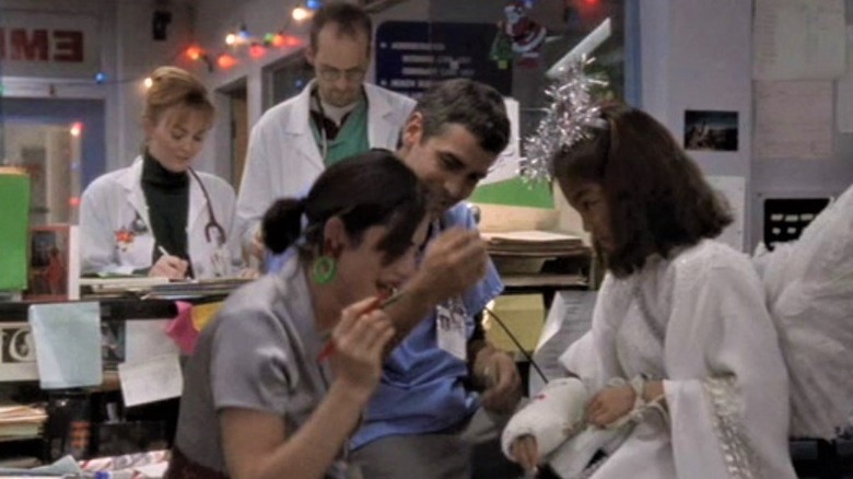 Kristin Minter, George Clooney in ER
