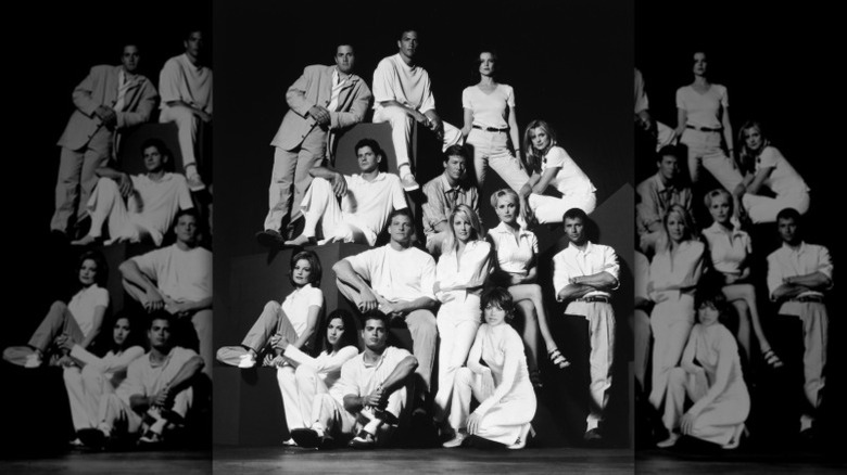 The cast of Melrose Place