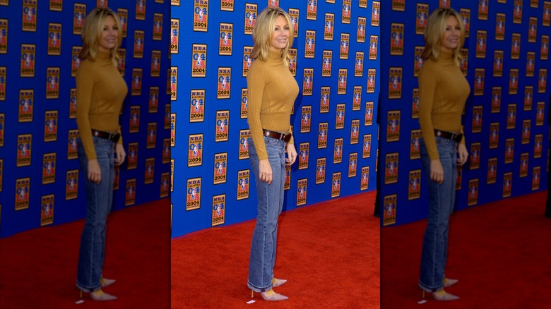 Heather Locklear during NBA All-Star Game in 2004.
