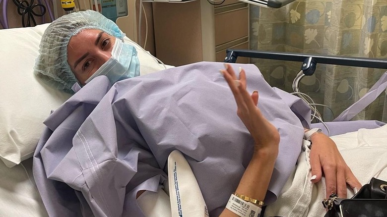 Heather Rae Young hospital Instagram 