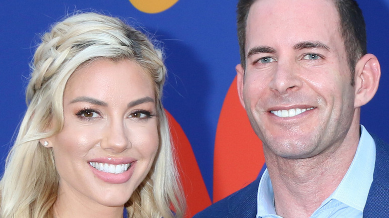 Heather Rae Young and Tarek El Moussa