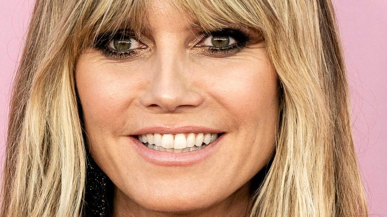 Heidi Klum smiling