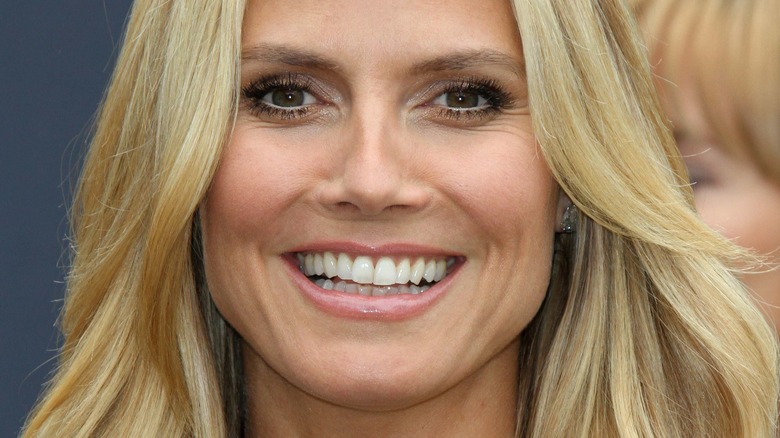 Heidi Klum at launch of Hair Beauty Therapy's Right End Revolution