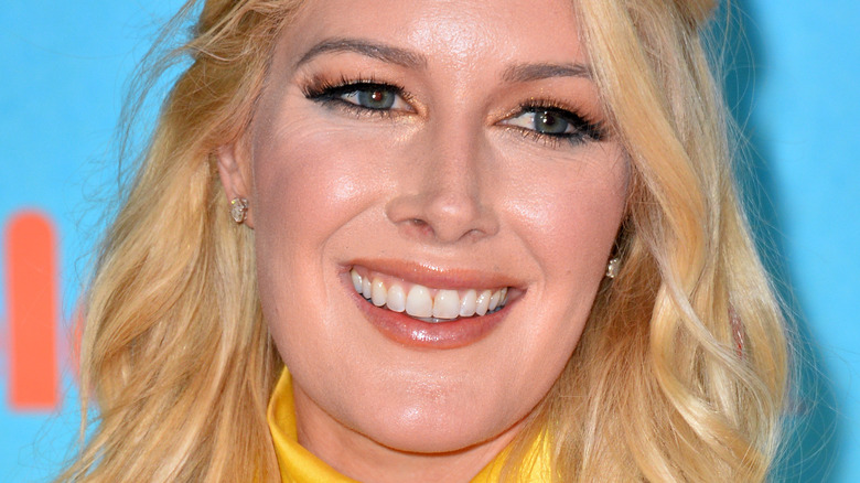 Heidi Montag smiles 