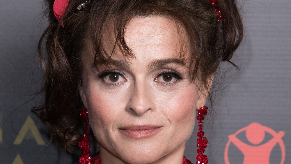 Helena Bonham Carter smiling