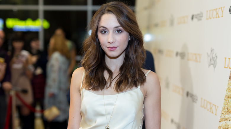 Troian Bellisario on the red carpet