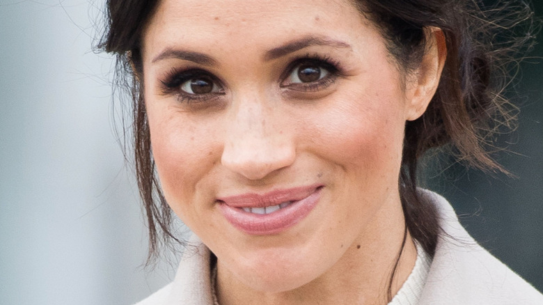 Meghan Markle smiling