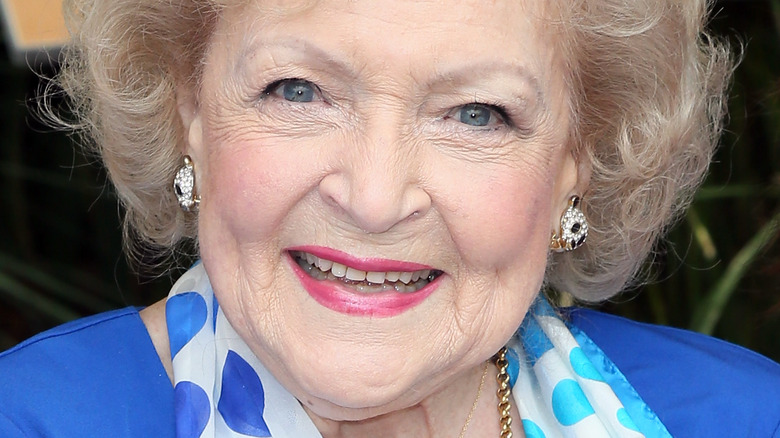 Betty White smiling