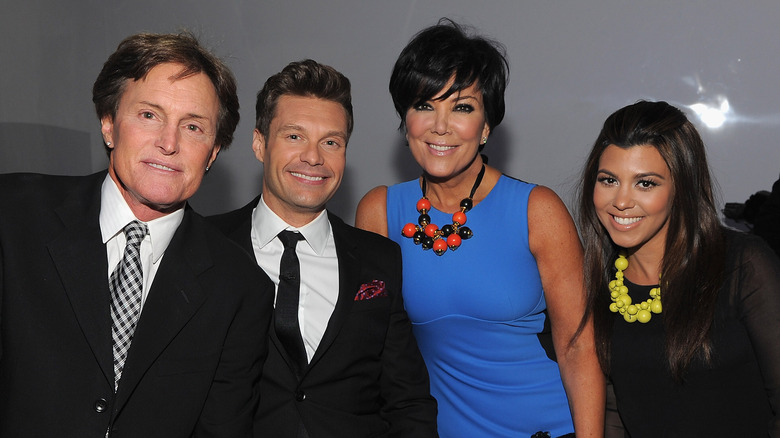 Ryan Seacrest with the Kardashians