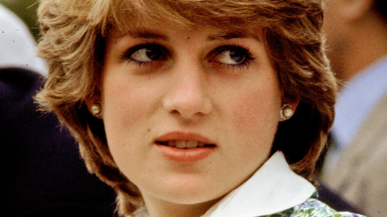 Princess Diana posing