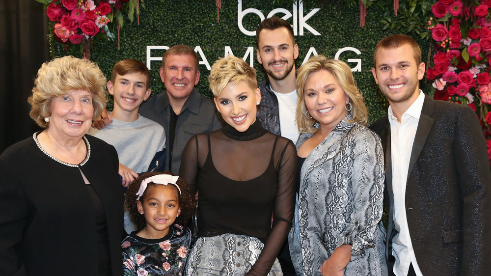 The Chrisley family at a red carpet event
