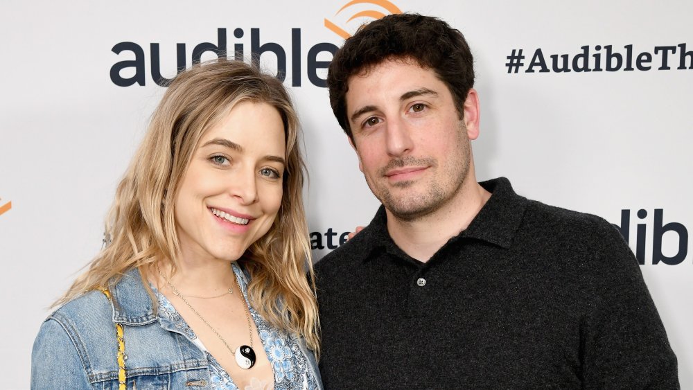 Jason Biggs and Jenny Mollen