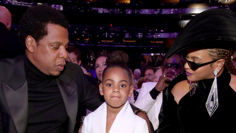 Jay-Z, Blue Ivy, Beyonce