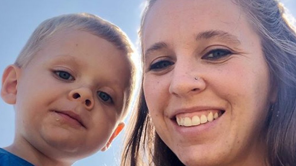 Jill Duggar Dillard and son