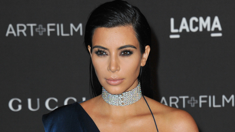 Kim Kardashian on the red carpet