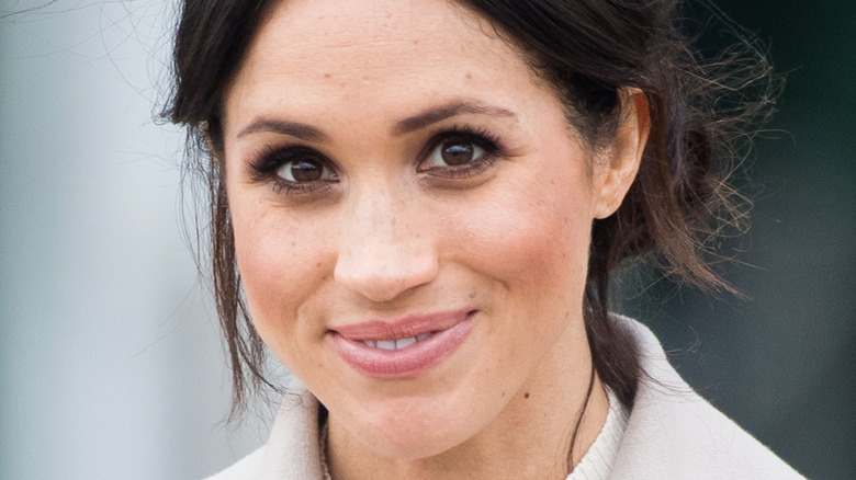 Meghan Markle smiling