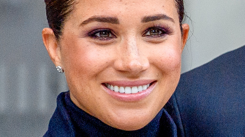 Meghan Markle smiling