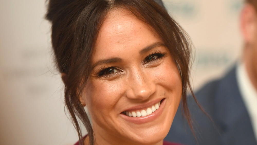 Meghan Markle smiling