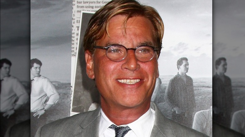 Aaron Sorkin smiling