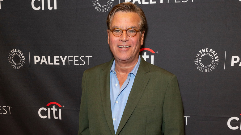 Aaron Sorkin smiling
