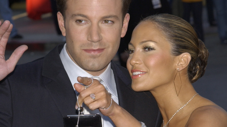 Jennifer Lopez with Ben Affleck