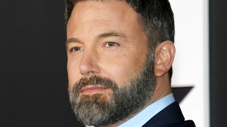 Ben Affleck on a red carpet 