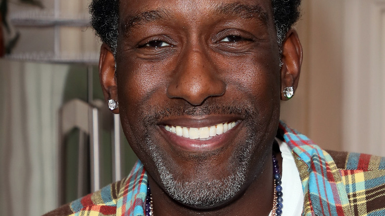 Shawn Stockman smiling