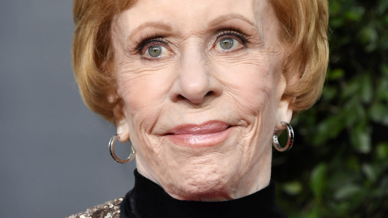 Carol Burnett red carpet 