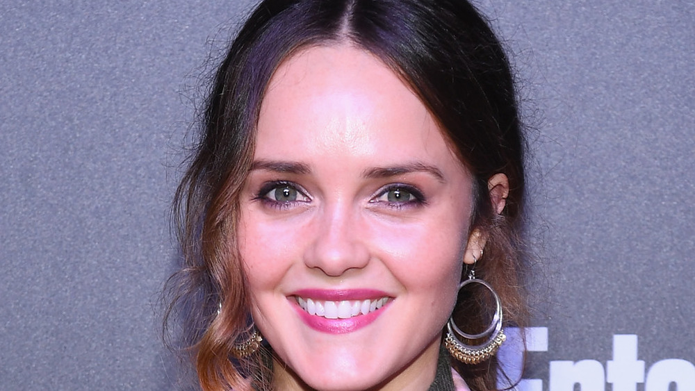 Rebecca Breeds grinning