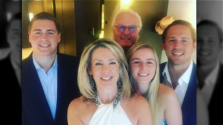 Deborah Norville and family New Years Eve 2017
