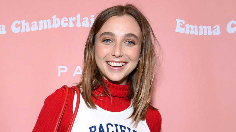 Emma Chamberlain smiles 
