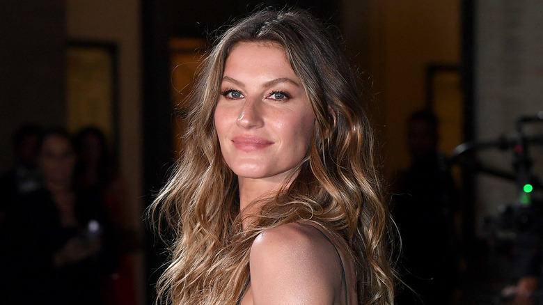 Gisele Bundchen posing