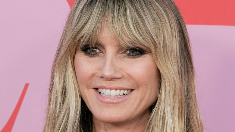 Heidi Klum smile 