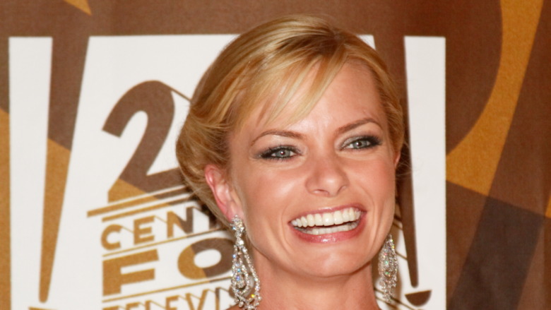 Jaime Pressly on a red carpet