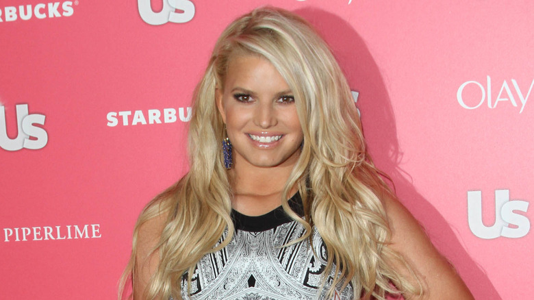 Jessica Simpson smiling