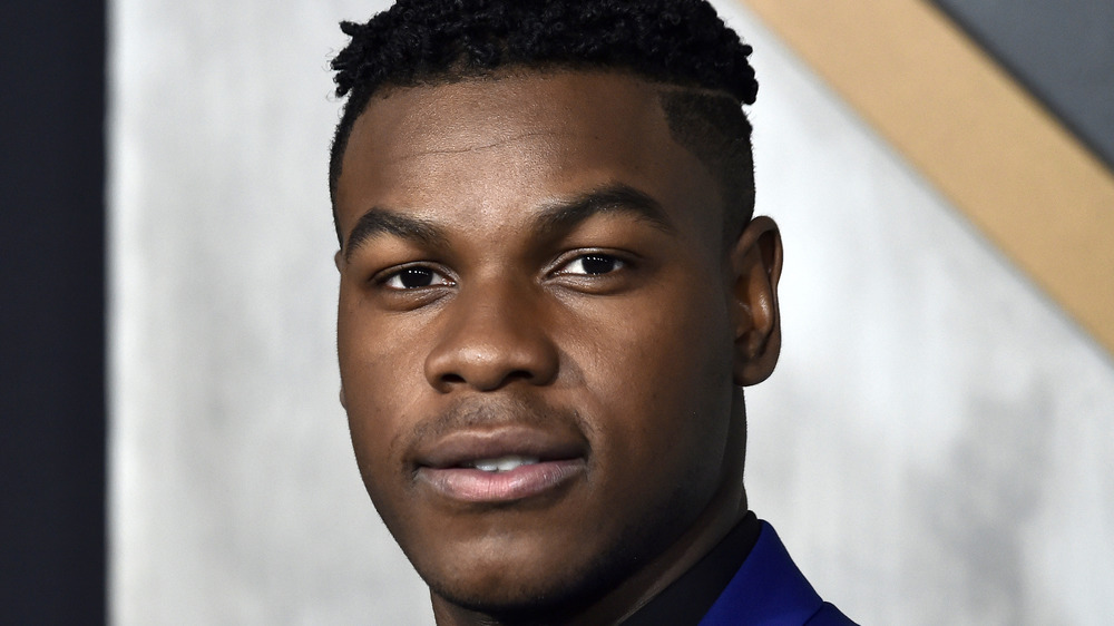 John Boyega smiling