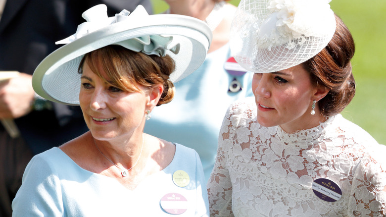 Carole and Kate Middleton