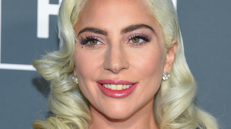 Lady Gaga smiling