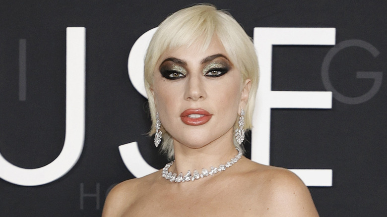 Lady Gaga at a premiere